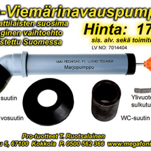 Pro-viemärinavauspumppu